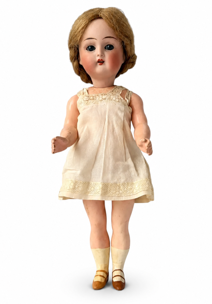 Antique Kämmer & Reinhardt Halbig Bisque Head Mignonette Doll with Original Clothing