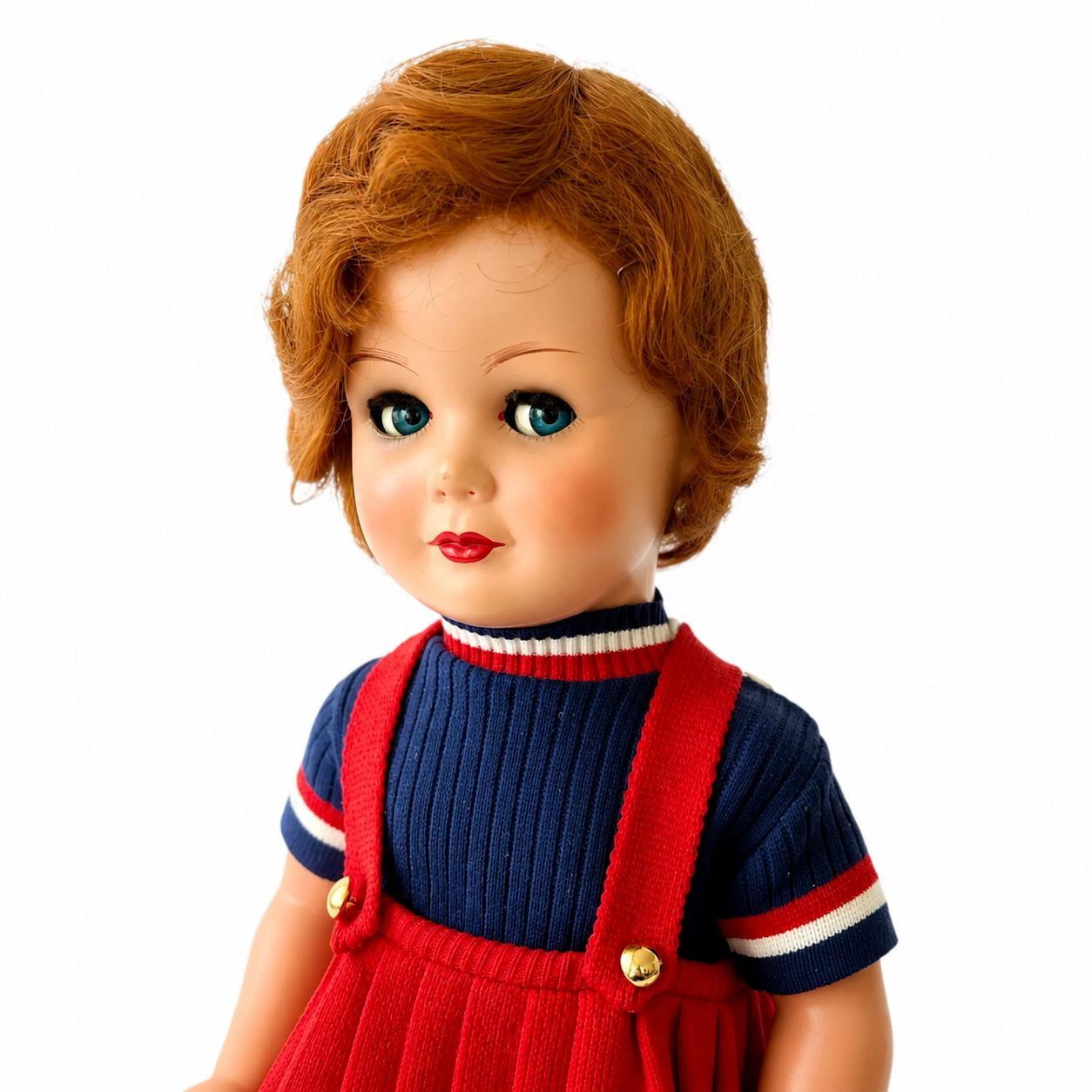 Vintage König Wernicke Nicaput German Doll K W 751/45 Hard Rubber