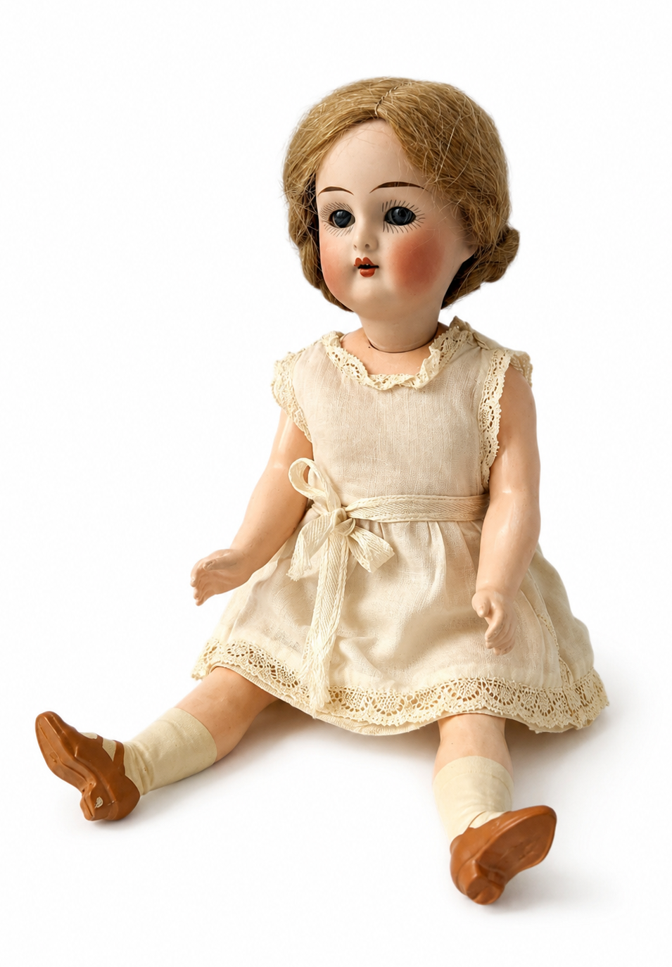 Antique Kämmer & Reinhardt Halbig Bisque Head Mignonette Doll with Original Clothing