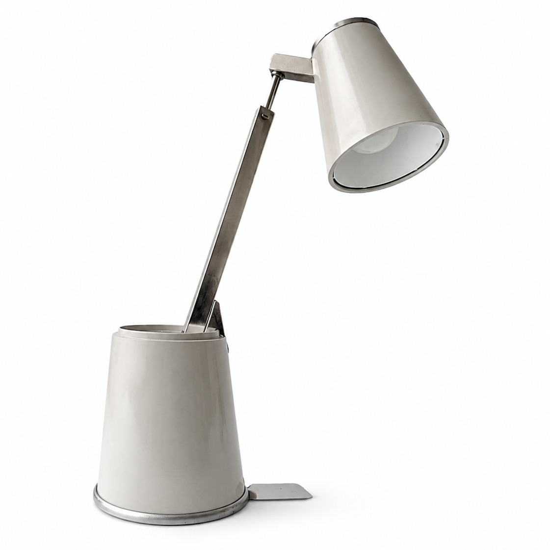 Vintage Lampette Desk Lamp by Koch Creations, 1960s Telescopic Folding Reading Lamp, West Germany