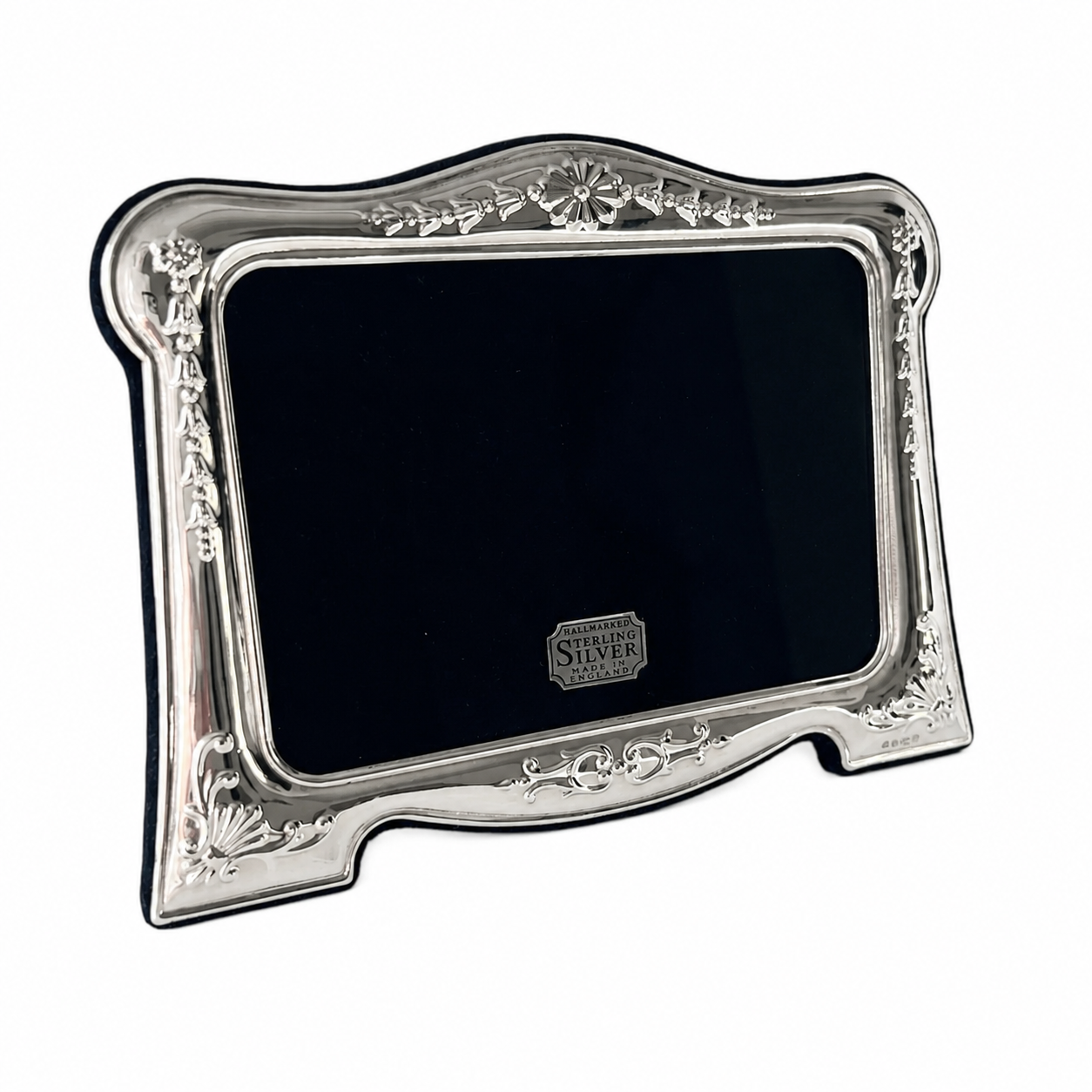 Vintage Carrs Sheffield Sterling Silver Photo Frame, Boxed Wedding Picture Frame