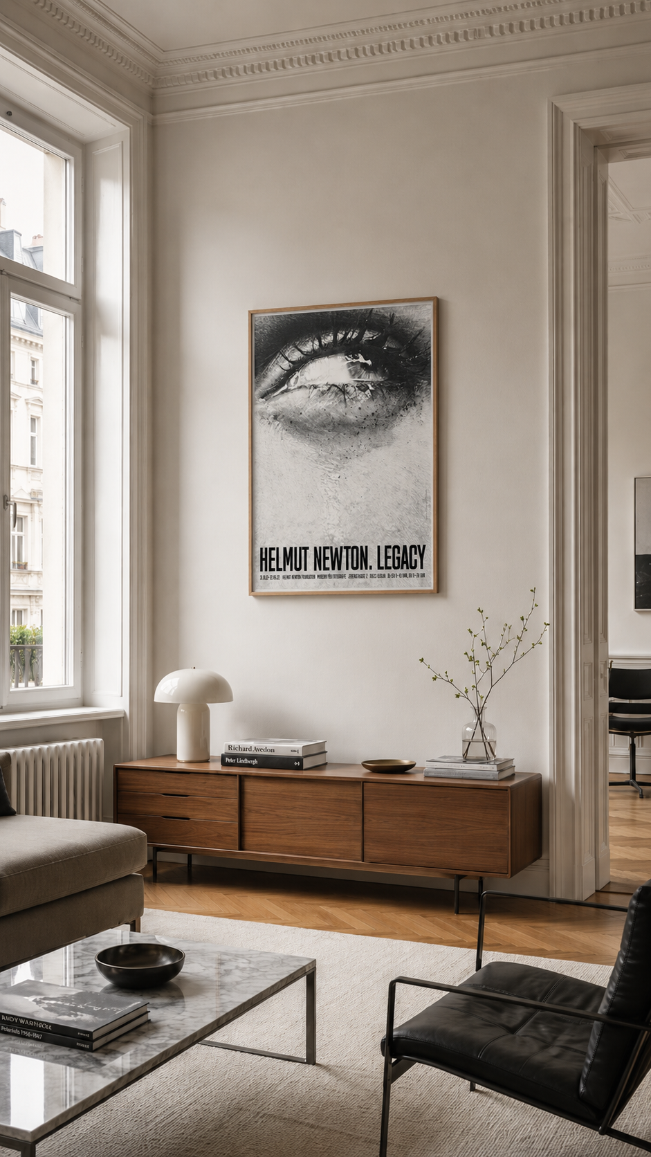 Helmut Newton, Legacy, Original Exhibition Museum Poster