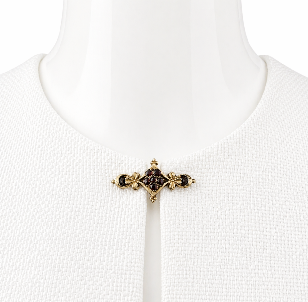 Antique Garnet Brooch.