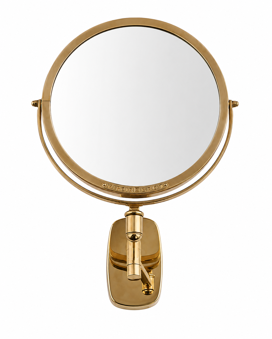 Vanity Wall-Mounted Mirror by Miroir Brot France.