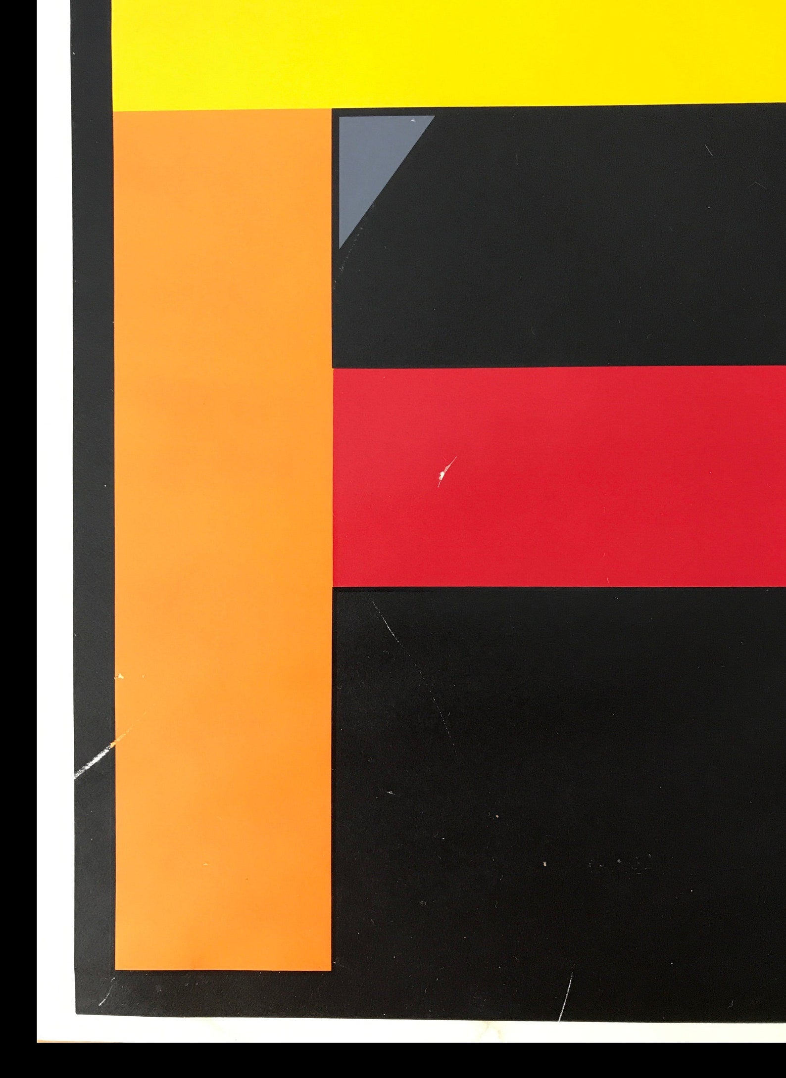 Per Arnoldi, Chairs,  Original Exhibition Museum Poster