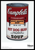 Andy Warhol - "Campbells Soup Can". Original Museum Exhibition Poster.
