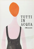 Lora Lamm - "Tutti in acqua. La Rinascente". Museum Poster.