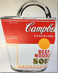 Andy Warhol - "Campbells Soup Can". Original Museum Exhibition Poster. 1993