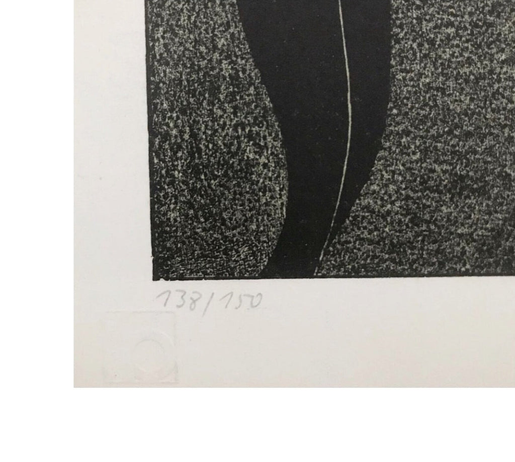 Klaus Moritz “London Mix” Signed Lithograph • Limited Edition Art Print. 1970s
