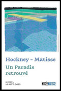 David Hockney - "Paper Pool". Original Museum poster.