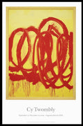 Cy Twombly - "Untitled ". Original Exhibition Museum Poster. 2022