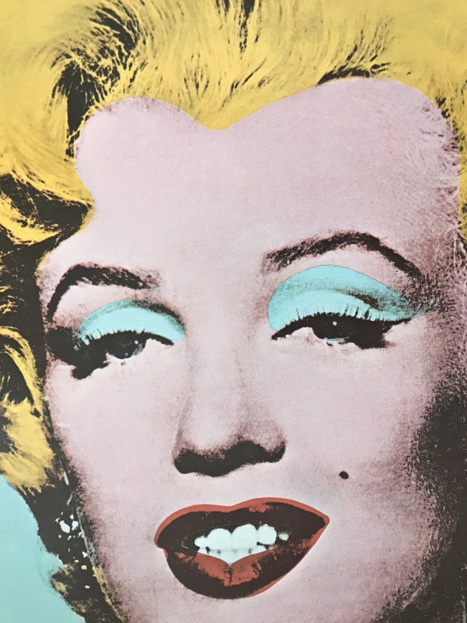 Andy Warhol - "Marilyn". Original Exhibition poster. Tate. 1971