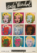 Andy Warhol - "Marilyn". Original Exhibition Poster Poster. 1981