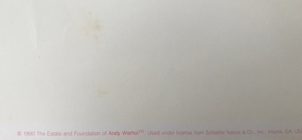 Andy Warhol - "Ludwig Van Beethoven, Blue Book", Original Exhibition Museum Poster.