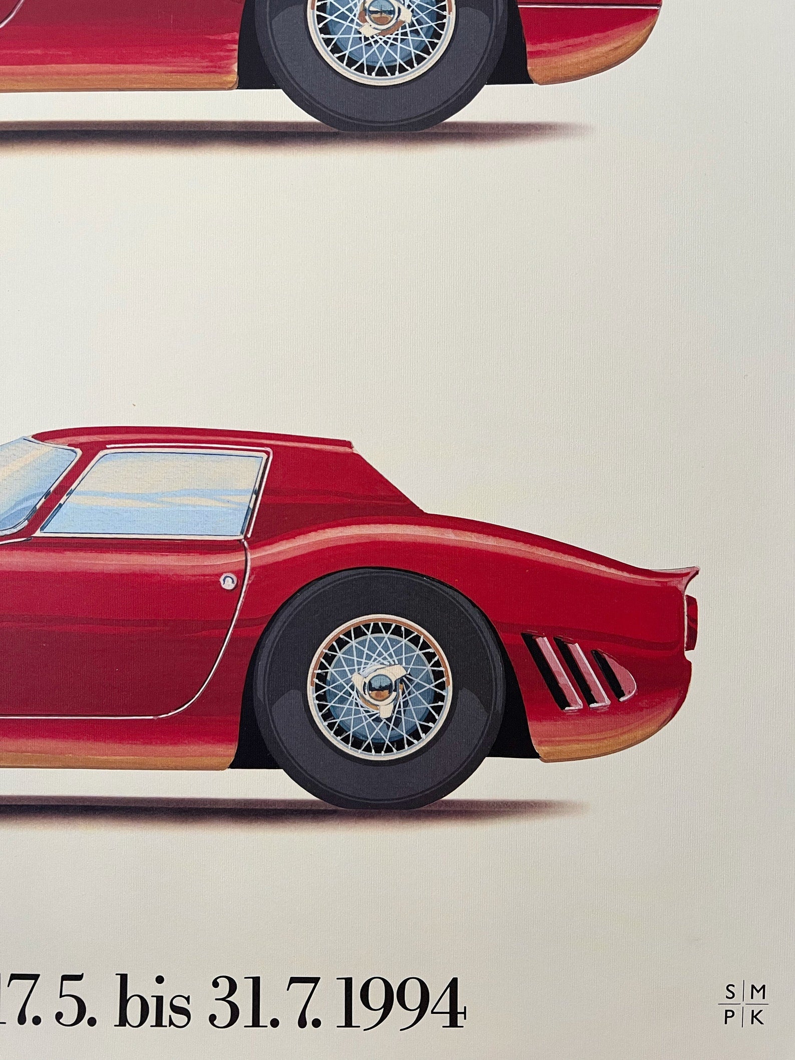 L'Idea Ferrari Exhibition Posters: 1994 Berlin Gallery, Set of Three