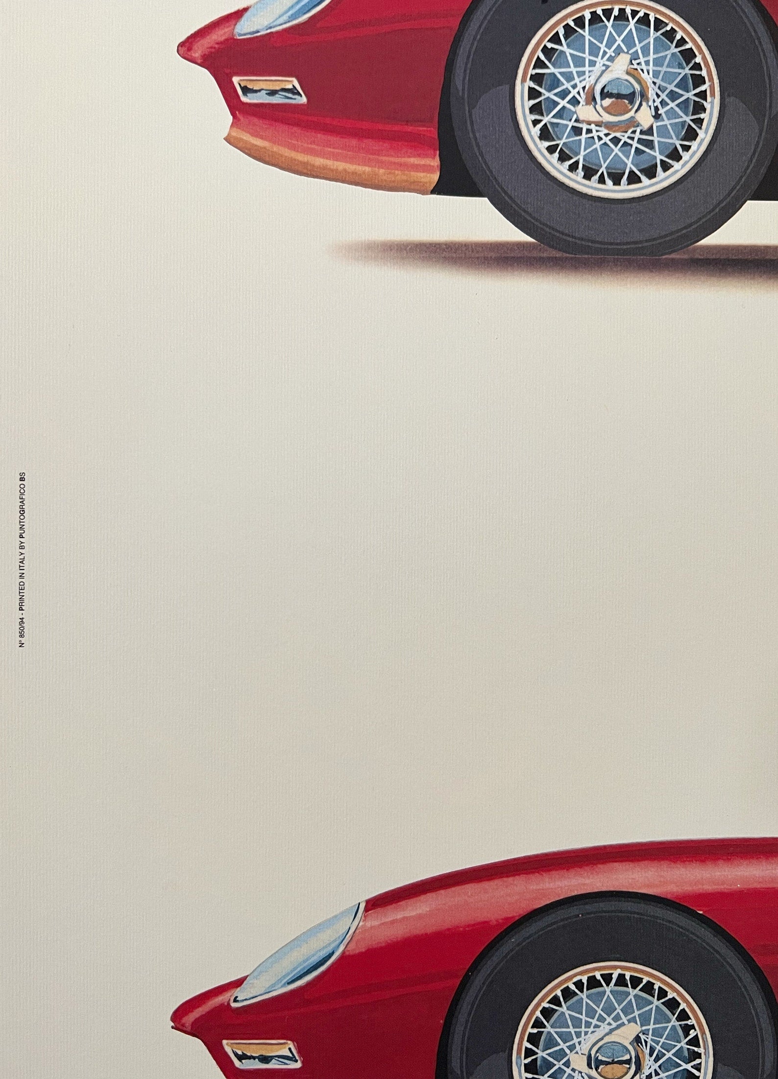L'Idea Ferrari Exhibition Posters: 1994 Berlin Gallery, Set of Three