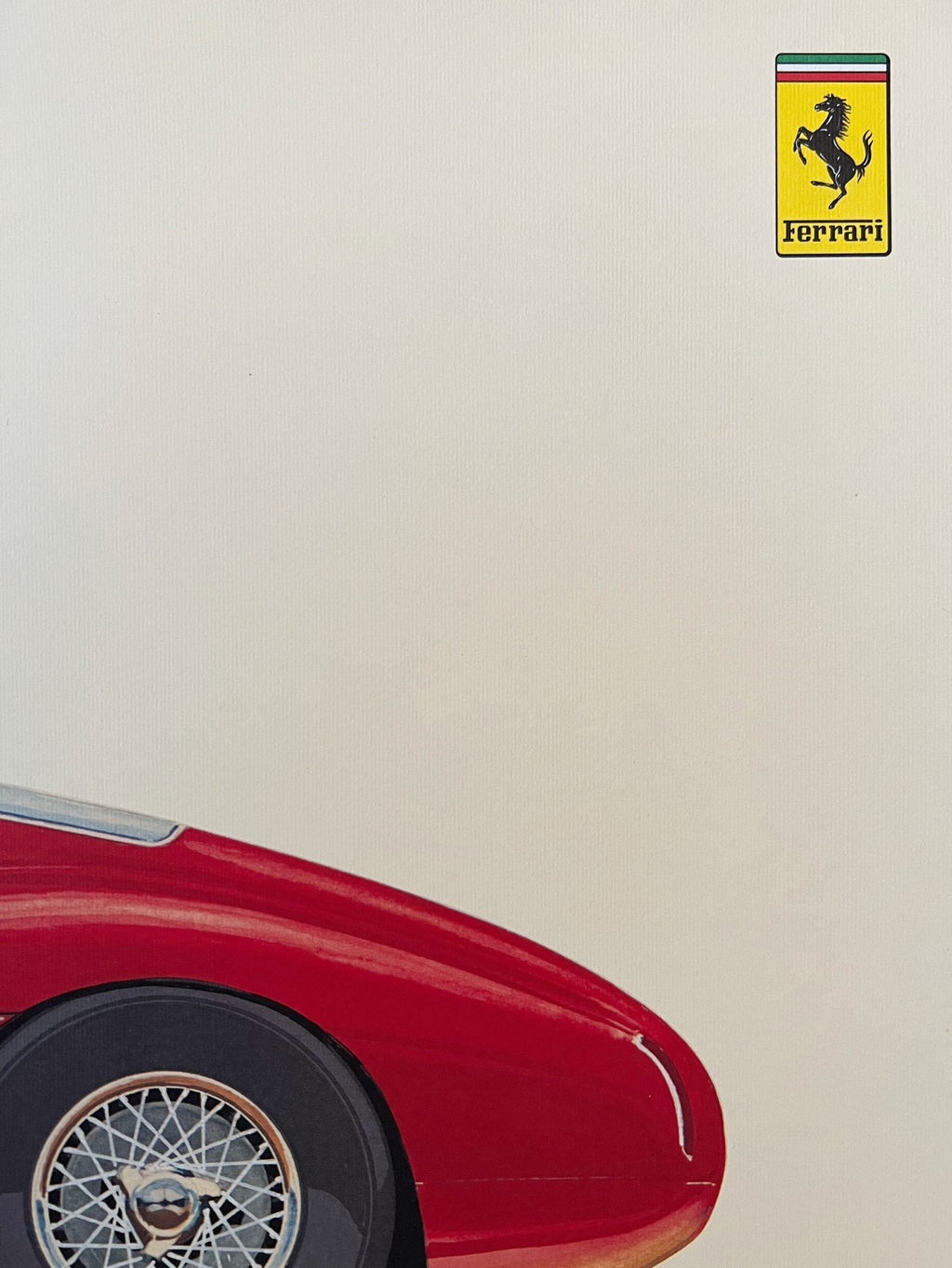 L'Idea Ferrari Exhibition Posters: 1994 Berlin Gallery, Set of Three