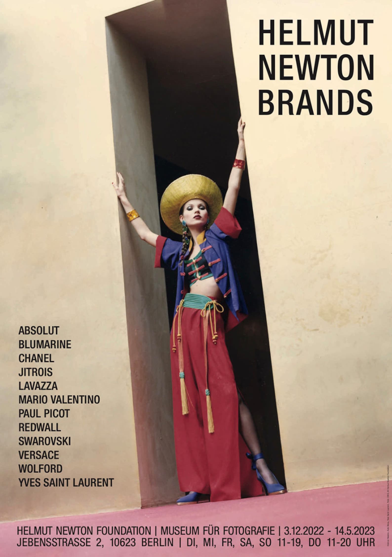 Helmut Newton, Brands, Exhibition Museum Poster