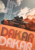 Porsche 911 Dakar, Set of 3 Original Poster, Limited Editions