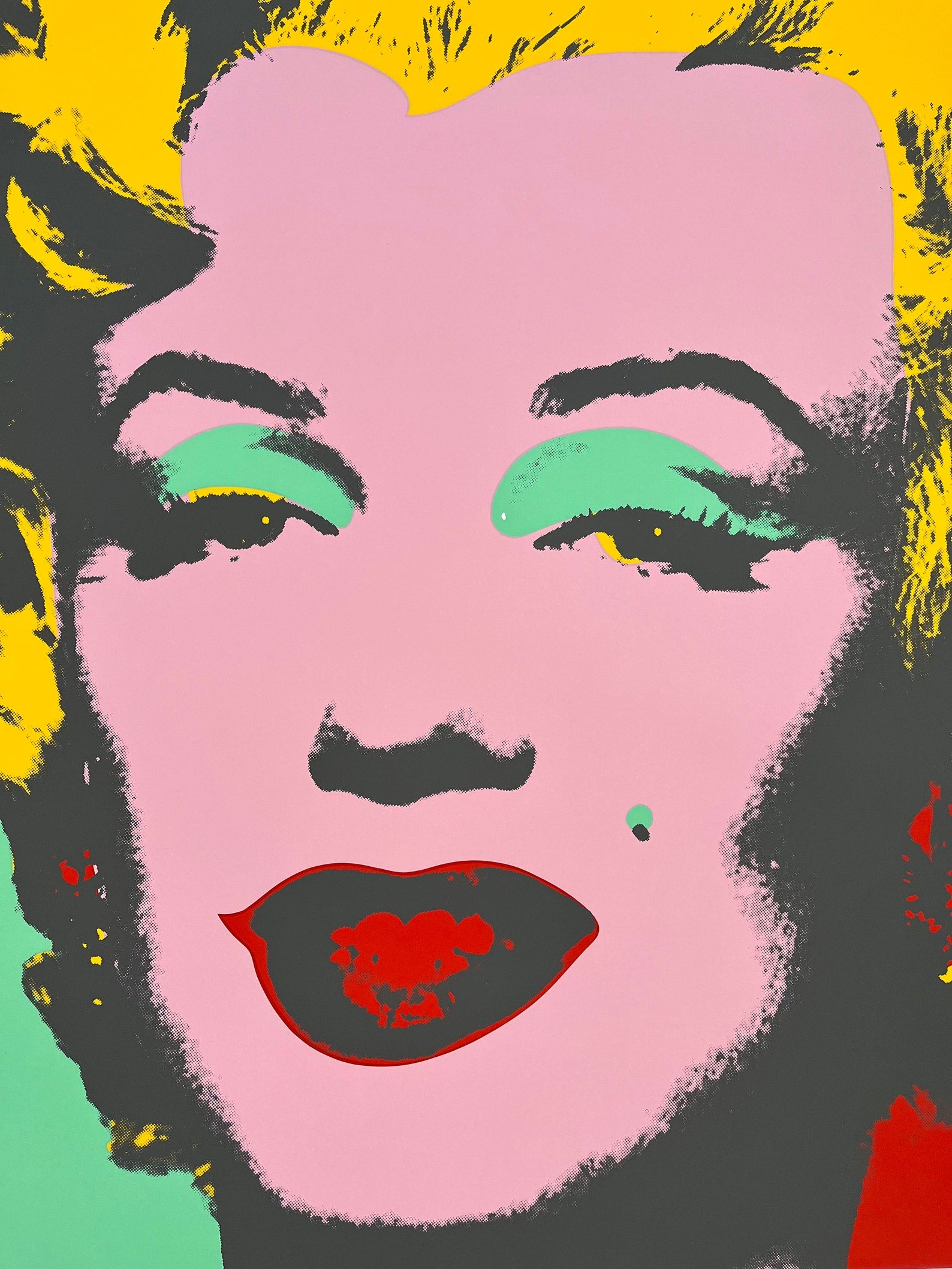 Andy Warhol - "Marilyn". ScreenPrint.  Original vintage advertising poster.