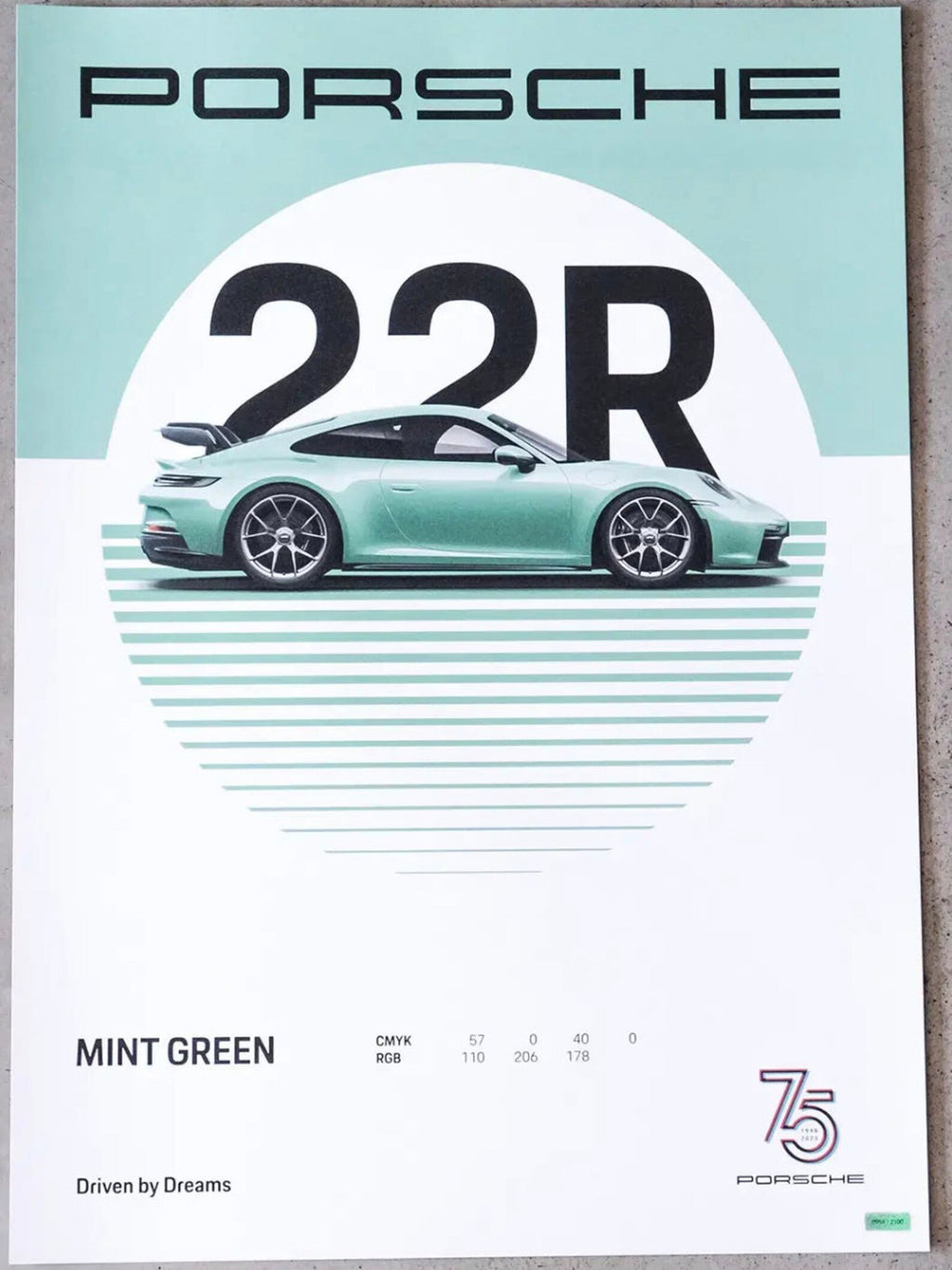 Porsche 911, Set of 4 Original Posters, Limited Editions