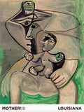 Pablo Picasso - "Maternité". Original Exhibition Museum Poster.