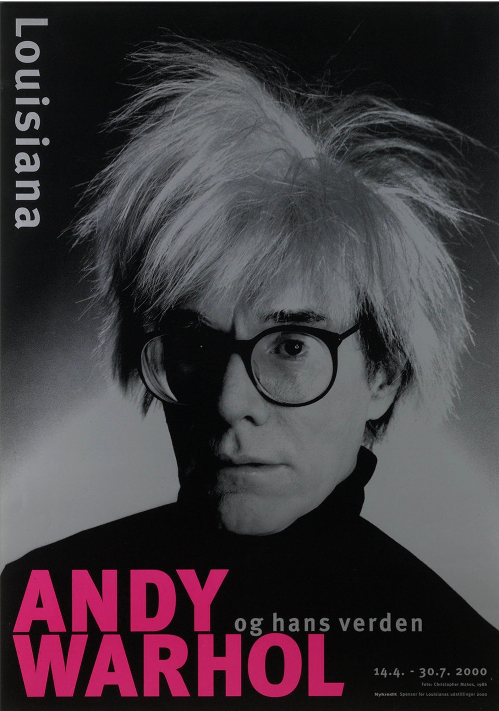 Andy Warhol - "Portrait". Original Museum Exhibition Poster