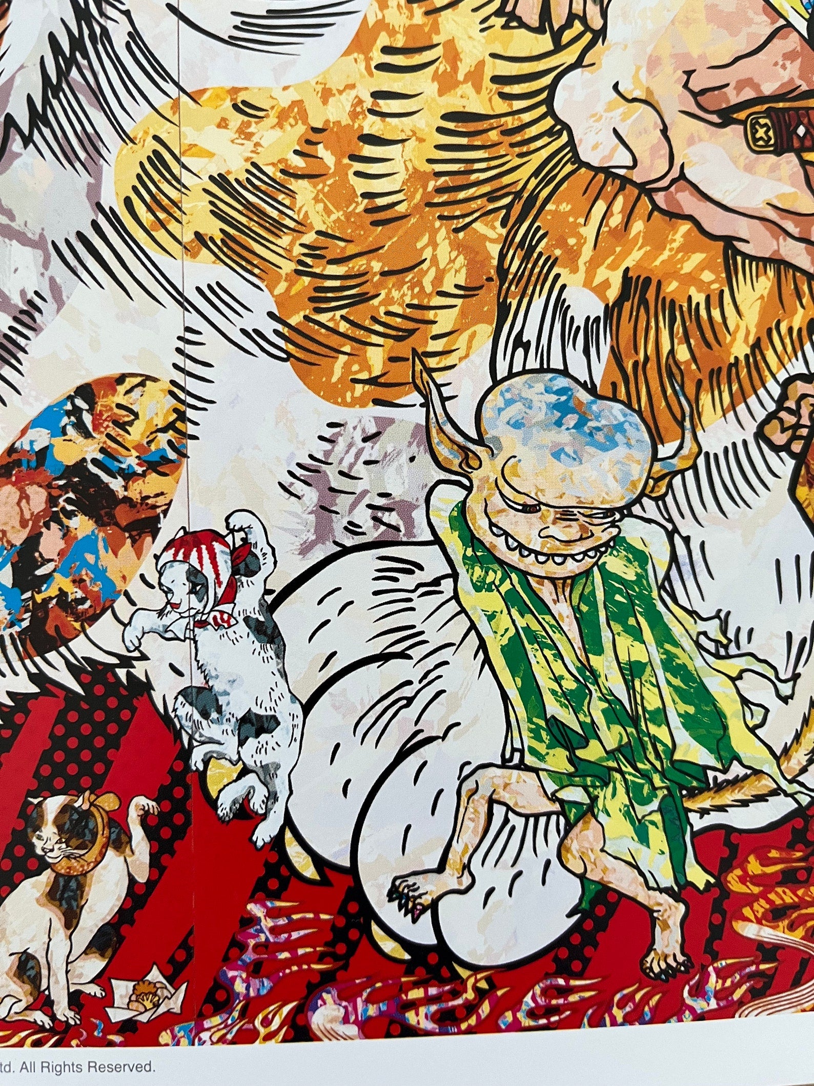 Takashi Murakami - "Japan Supernatural". Limited-edition print.