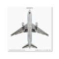 Jeffrey Milstein, Boeing 767, Original Exhibition Museum Poster