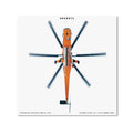 Jeffrey Milstein, Helicopter, Original Exhibition Museum Poster
