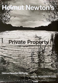 Helmut Newton, Private Property 2004, Original Exhibition Museum Poster