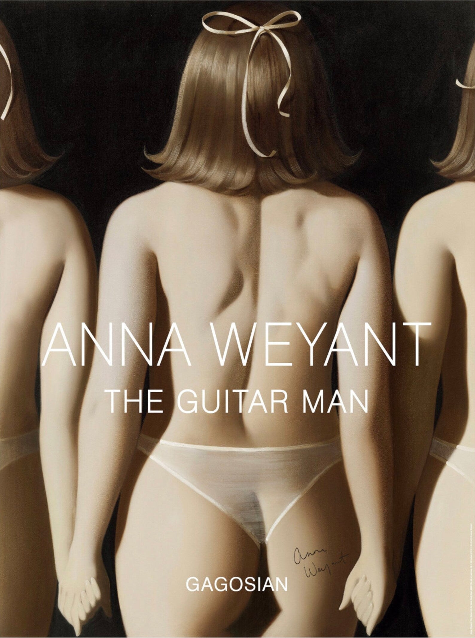Anna Weyant - "The Return of The Girls Next Door". Original Exhibition Museum Poster. Signed by Artist