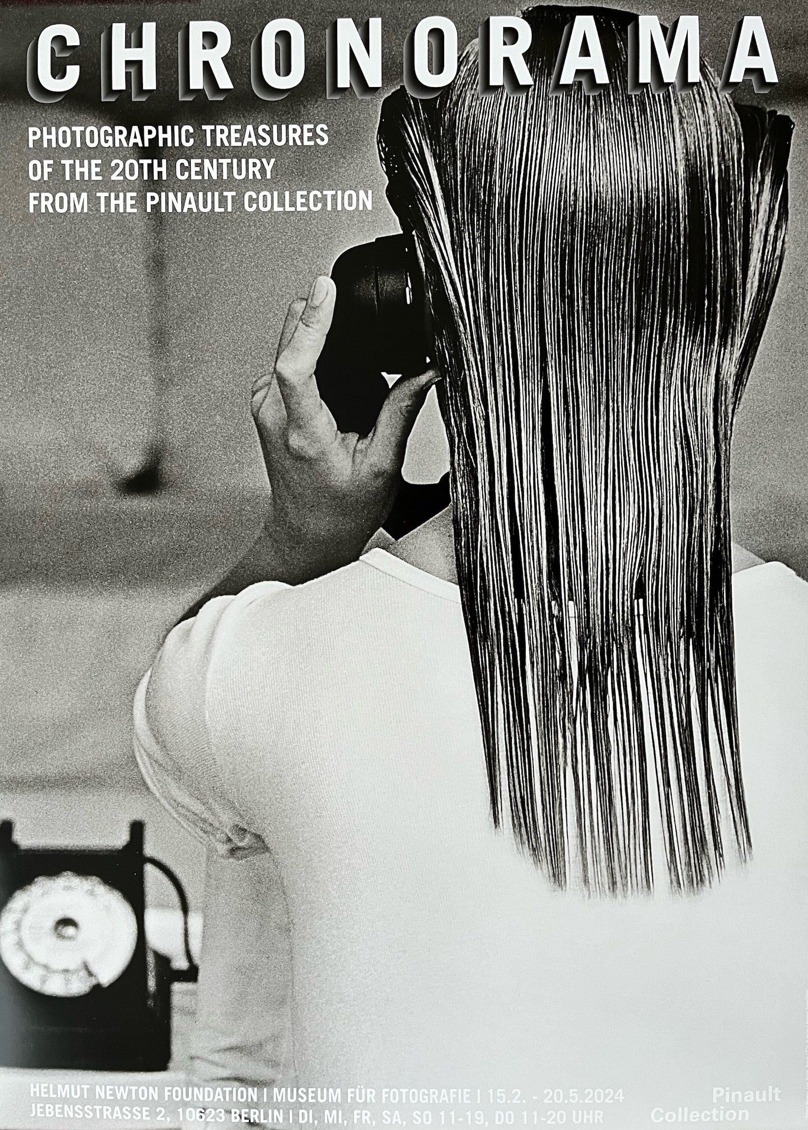 Helmut Newton, Chronorama, Original Exhibition Museum Poster