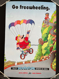 Air India Poster, Original Vintage Travel Poster, Sport