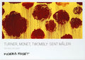 Cy Twombly - "Untitled (Blooming)". Original Exhibition Museum Poster