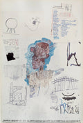Jean-Michel Basquiat. Original Exhibition Museum Poster. 1986