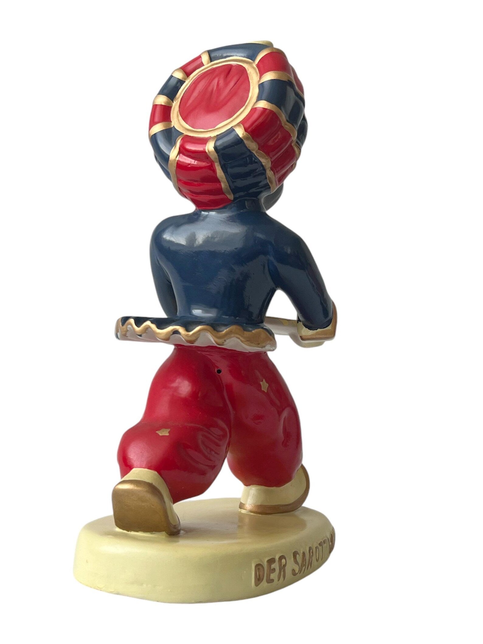Vintage Graf by Gerlitzen Porcelain Sarotti Mohr Advertising Figure, 28 cm.