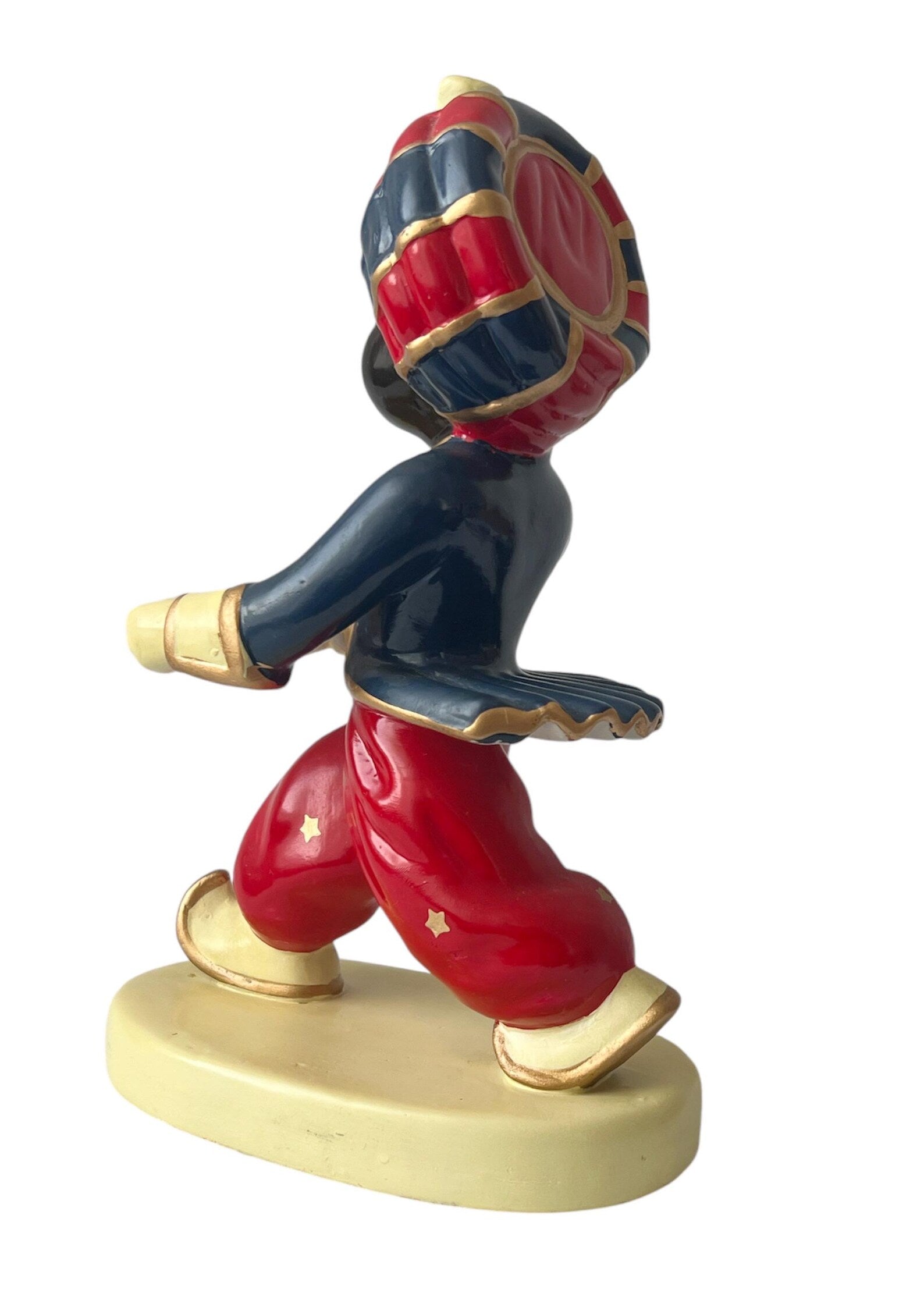 Vintage Graf by Gerlitzen Porcelain Sarotti Mohr Advertising Figure, 28 cm.
