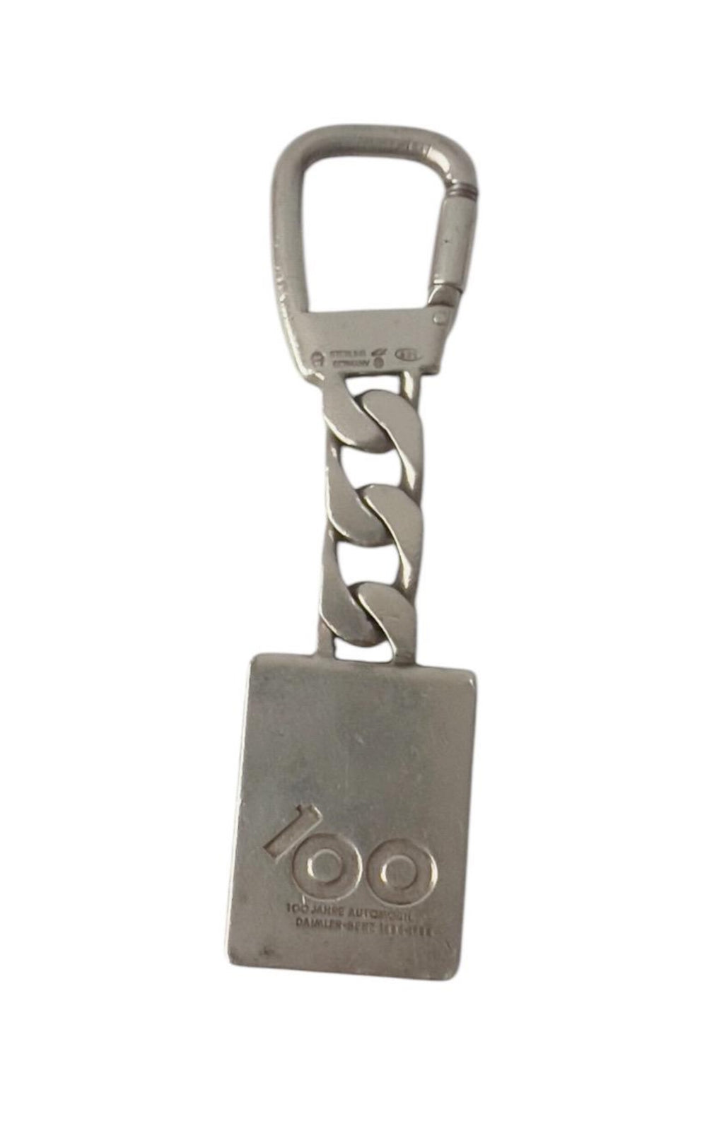 Vintage Aigner Sterling Silver Pendant – Daimler Benz 100 Years Anniversary (1886–1986)