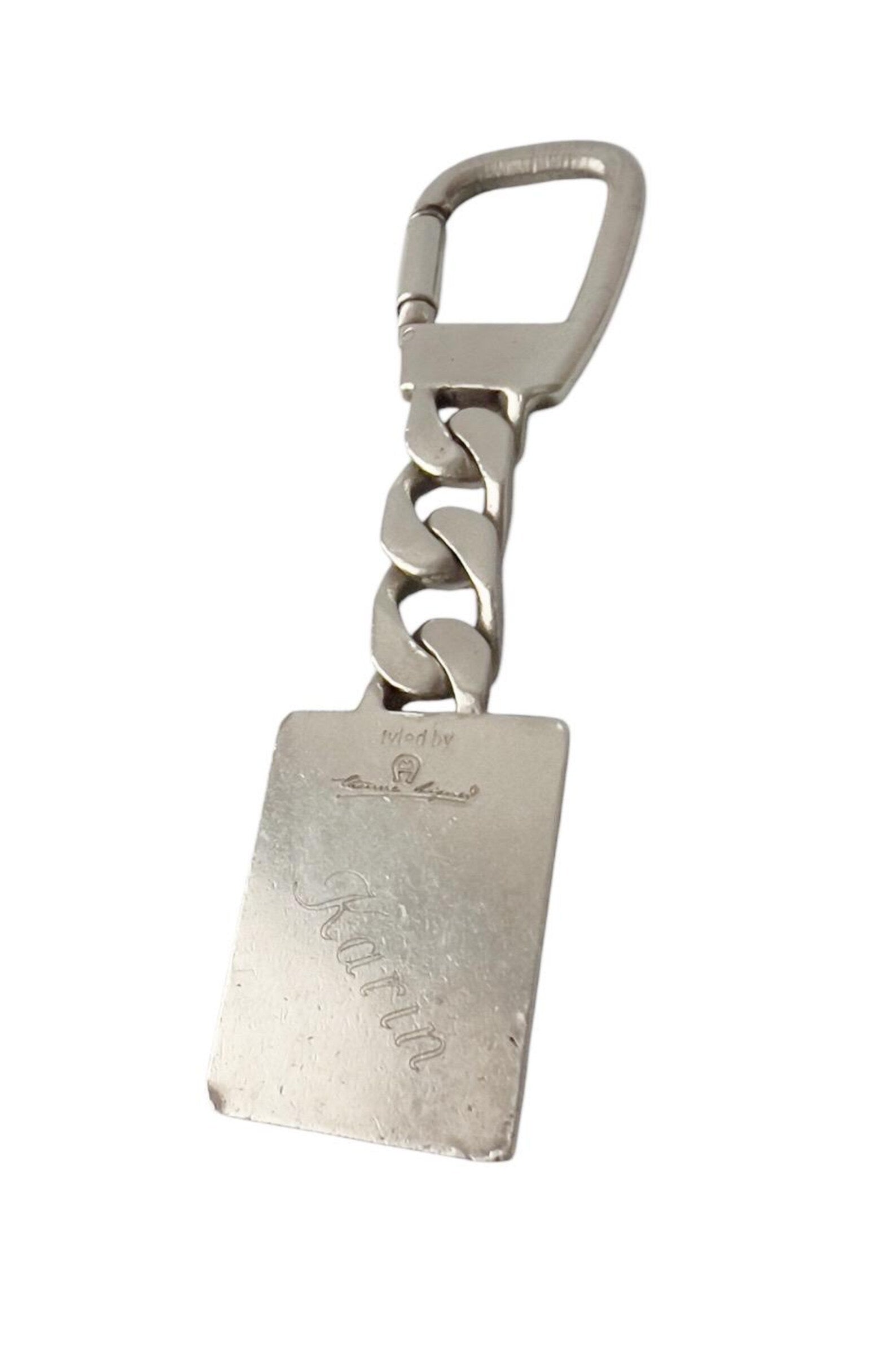 Vintage Aigner Sterling Silver Pendant – Daimler Benz 100 Years Anniversary (1886–1986)