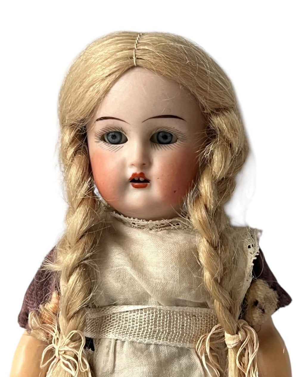Antique Kammer & Reinhardt Bisque Mignonette Doll: 7.5" Sleeping Eyes