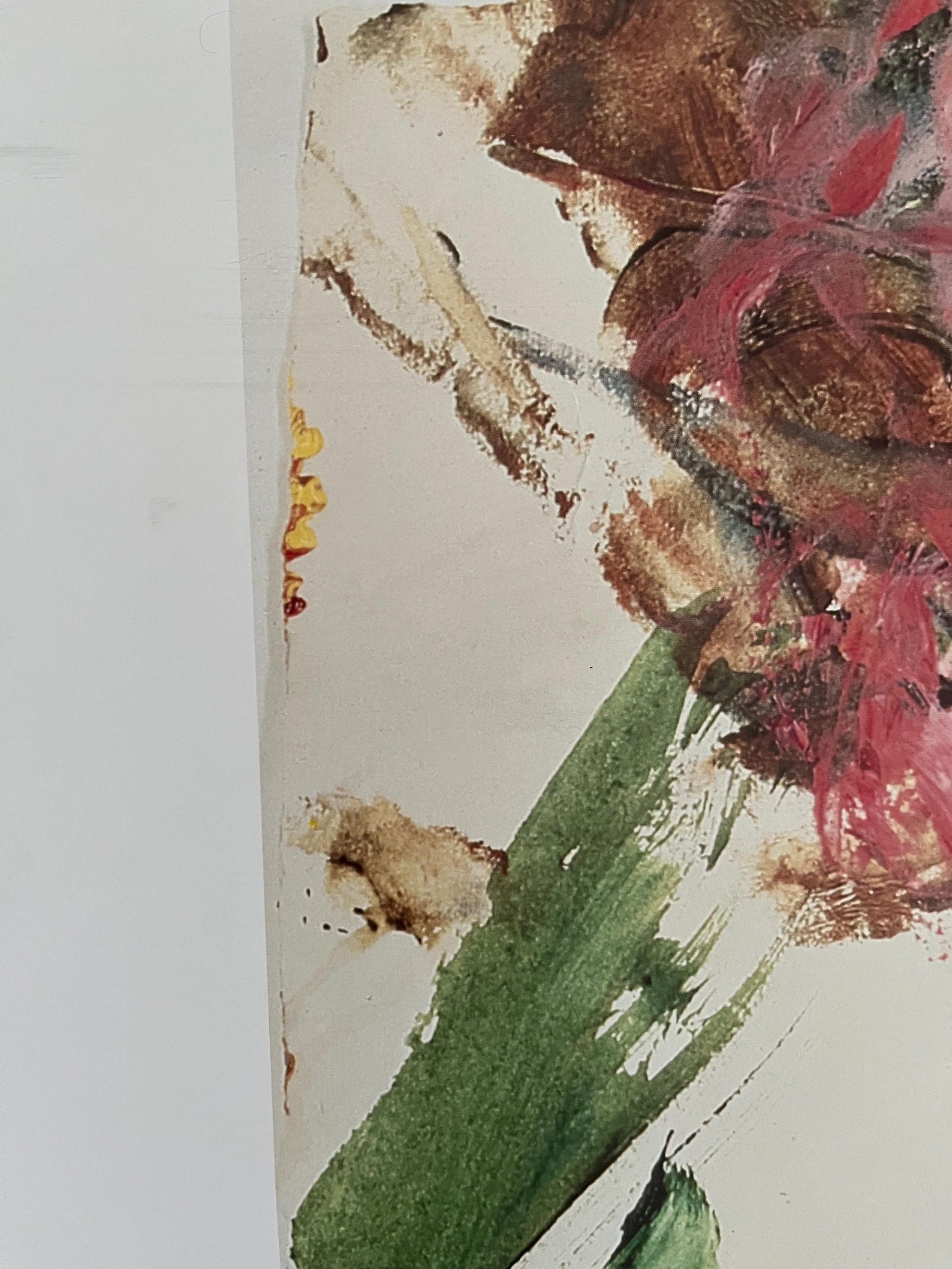 Cy Twombly - "Untitled". Original Exhibition Museum Poster. 1990