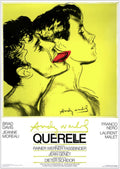 Andy Warhol, "Querelle, Lime", Original Museum Exhibition Poster