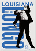Robert Longo - "Eric". Original Exhibition Museum poster.