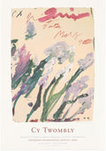 Cy Twombly, Nicola’s Iris, Gaeta, Museum Exhibition Poster, Original Vintage Print