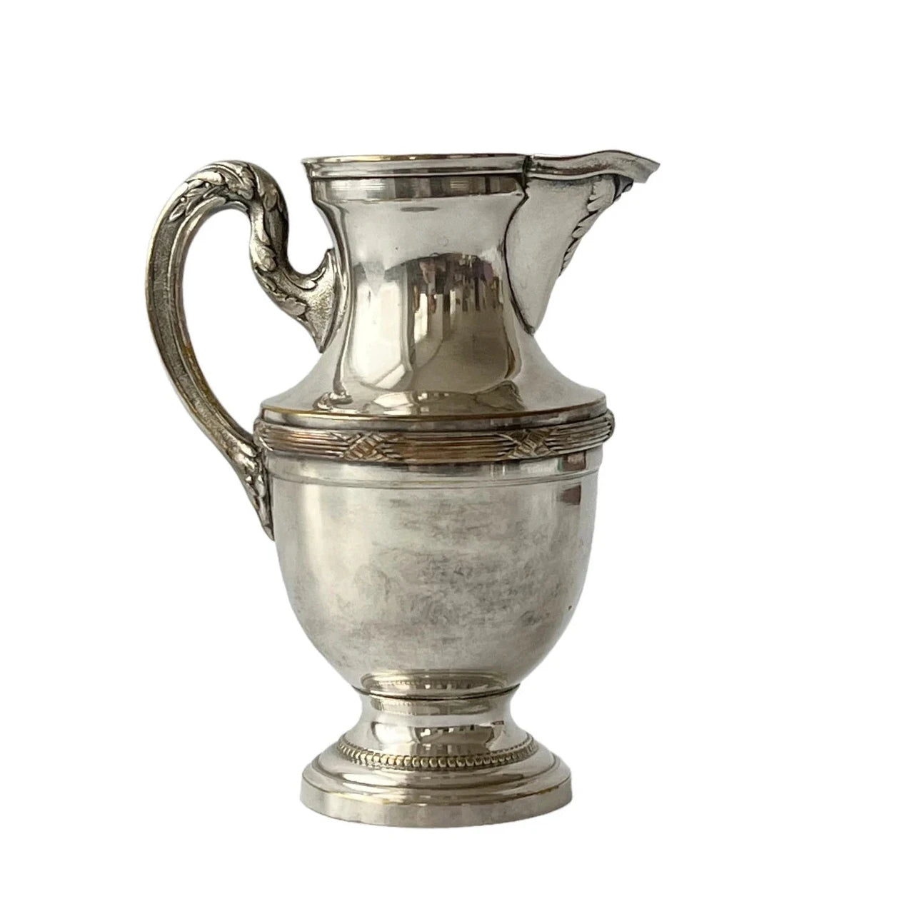 Antique Silver-Plated 5-Piece Tea & Coffee Set, French Regency Style (Circa 1910–1920s)