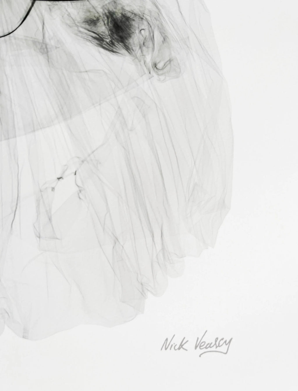 Nick Veasey, Balenciaga Dress X-ray, Original Print