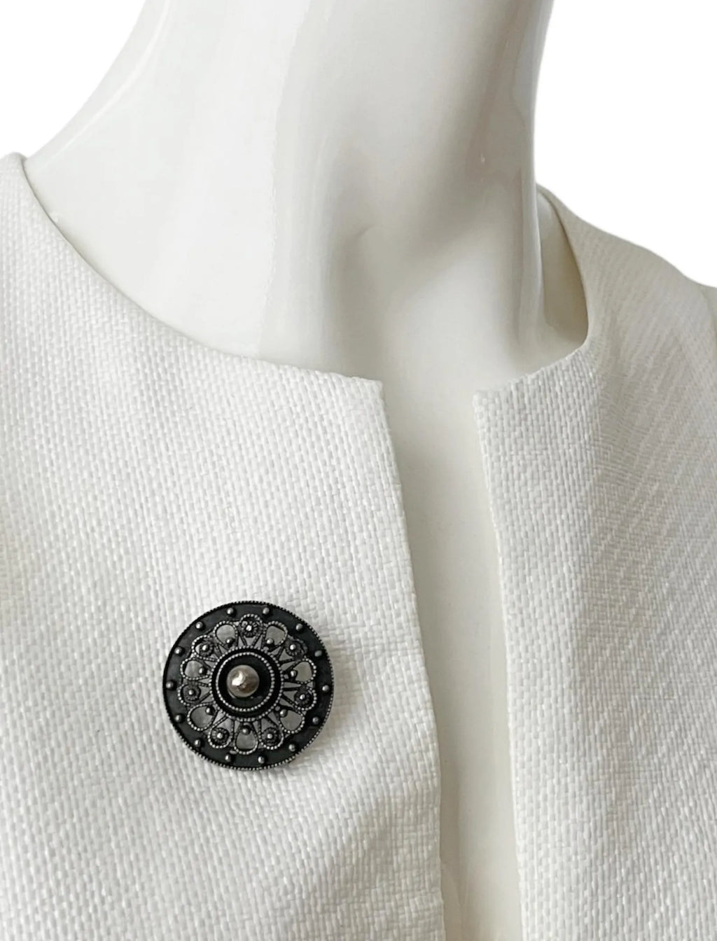 Vintage Dutch Silver Zeeuwse Knoop Brooch