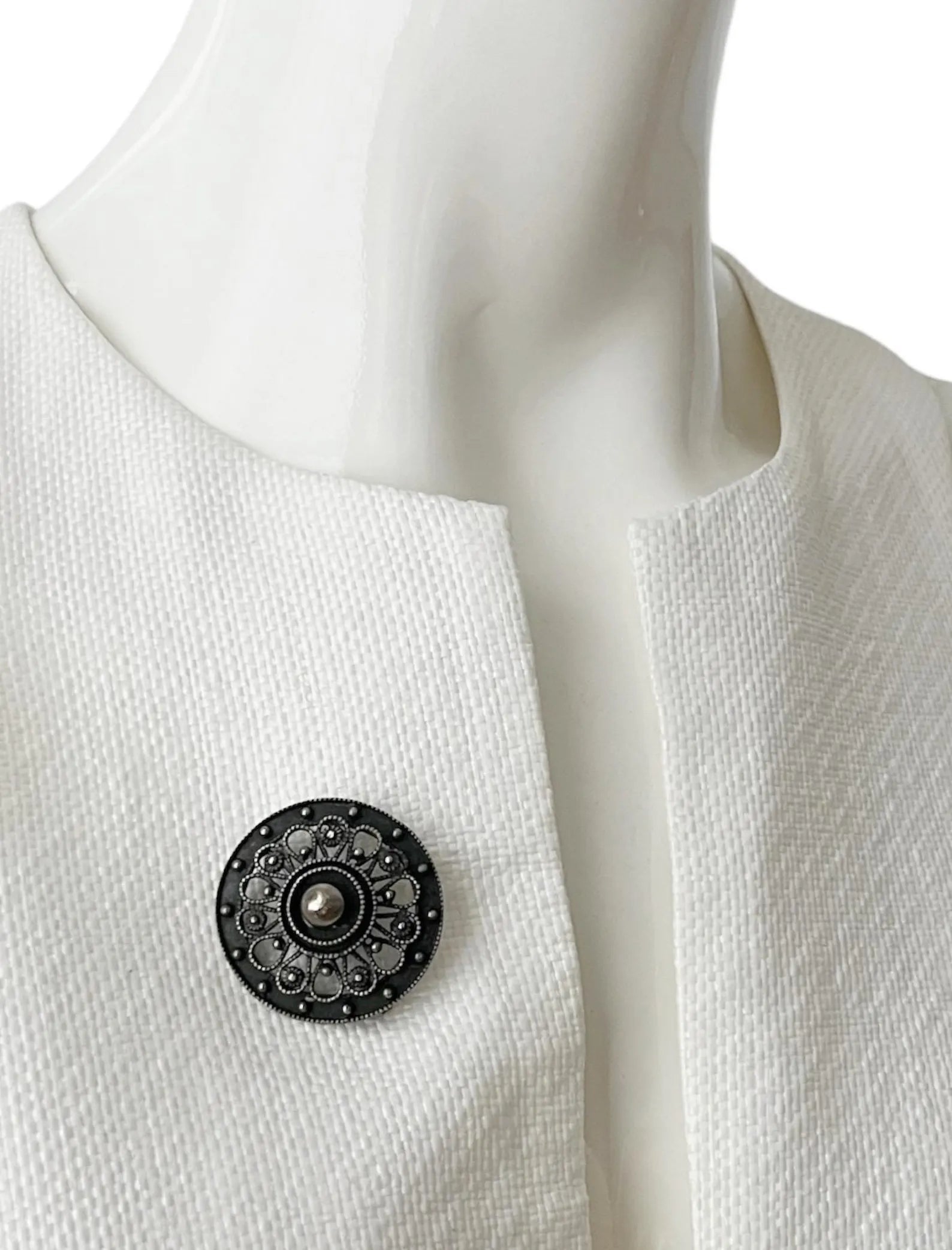 Vintage Dutch Silver Zeeuwse Knoop Brooch