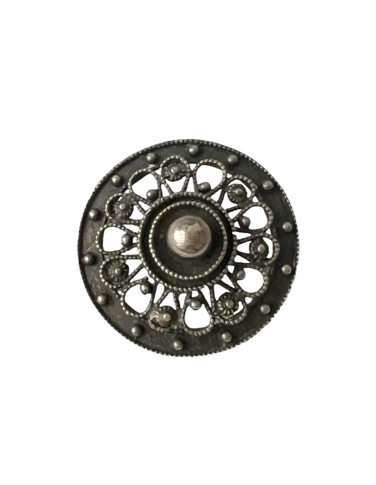 Vintage Dutch Silver Zeeuwse Knoop Brooch